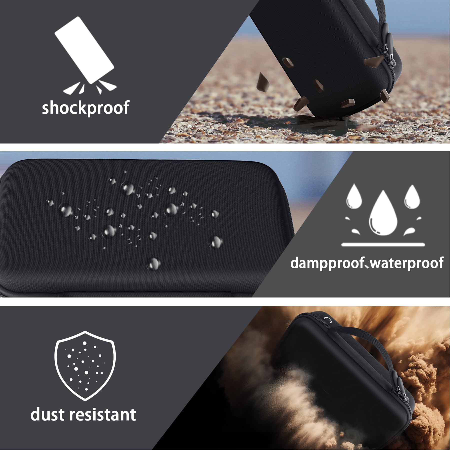 co2CREA Harte Tasche für Bose SoundLink Home Bluetooth Tragbaren Lautsprecher Case Etui Tragetasche, Nur hülle