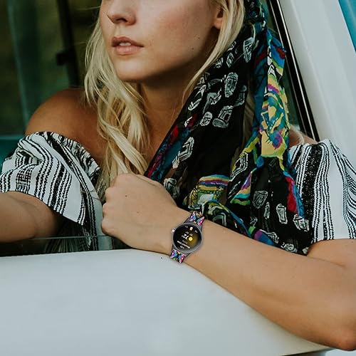 Miniatura 7 de Miimall Compatible con Google Pixel Watch 2 (2023) Pixel Watch, correa de nailon elástica