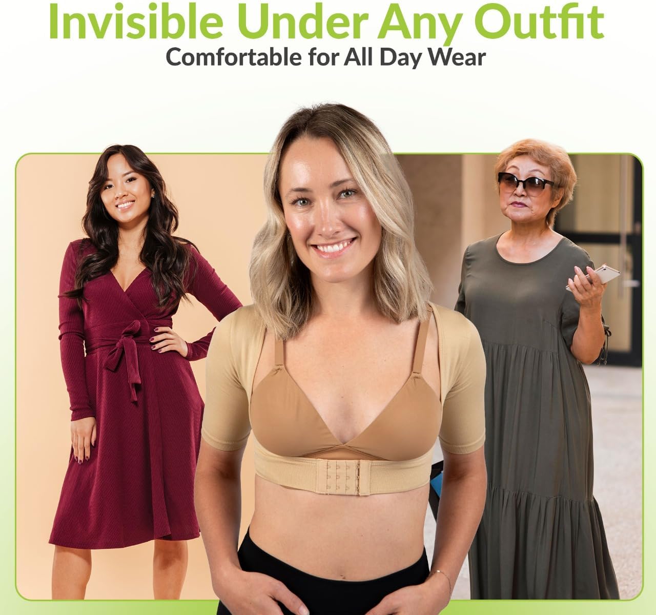 The Natural Posture Arm Compression Sleeve For Women - Short-Sleeve Compression Shaper