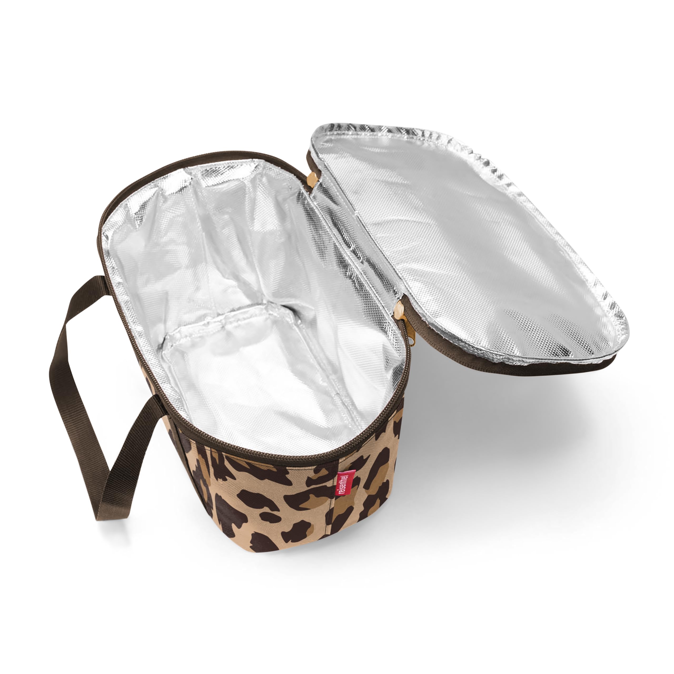 reisenthel coolerbag XS Leo Macchiato - Kleine Kühltasche aus hochwertigem Polyestergewebe – Ideal für das Picknick, den Einkauf und unterwegs