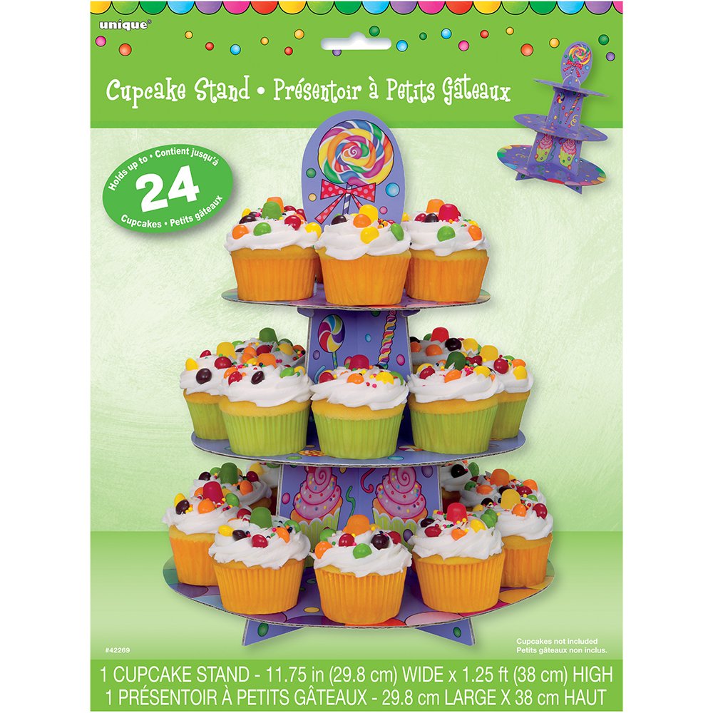 BIA Glass Three Tiered Cake Stand