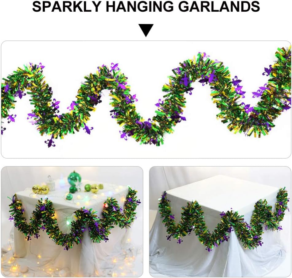 推奨 Popetpop キラキラガーランド 装飾籐 藤蔓 部屋飾り キラキラ光る花輪 ウェディング パーティー お祭りデコレーション 新年会 カーニバル クリスマス ポリエステル樹脂 誕生日飾り 3本 2m Kickstart Hk Com