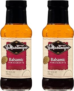La Martinique Balsamic Vinaigrette Dressing 10 Ounce Bottle (Pack of 2)