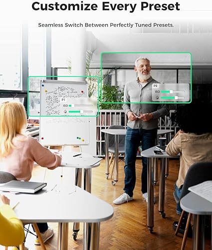 Miniatura 5 de OBSBOT Tiny SE 1080P 100FPS Cámara web para PC, cámara PTZ de transmisión con seguimiento AI con sensor de 1/2.8", control por gestos, Dual ISO, HDR