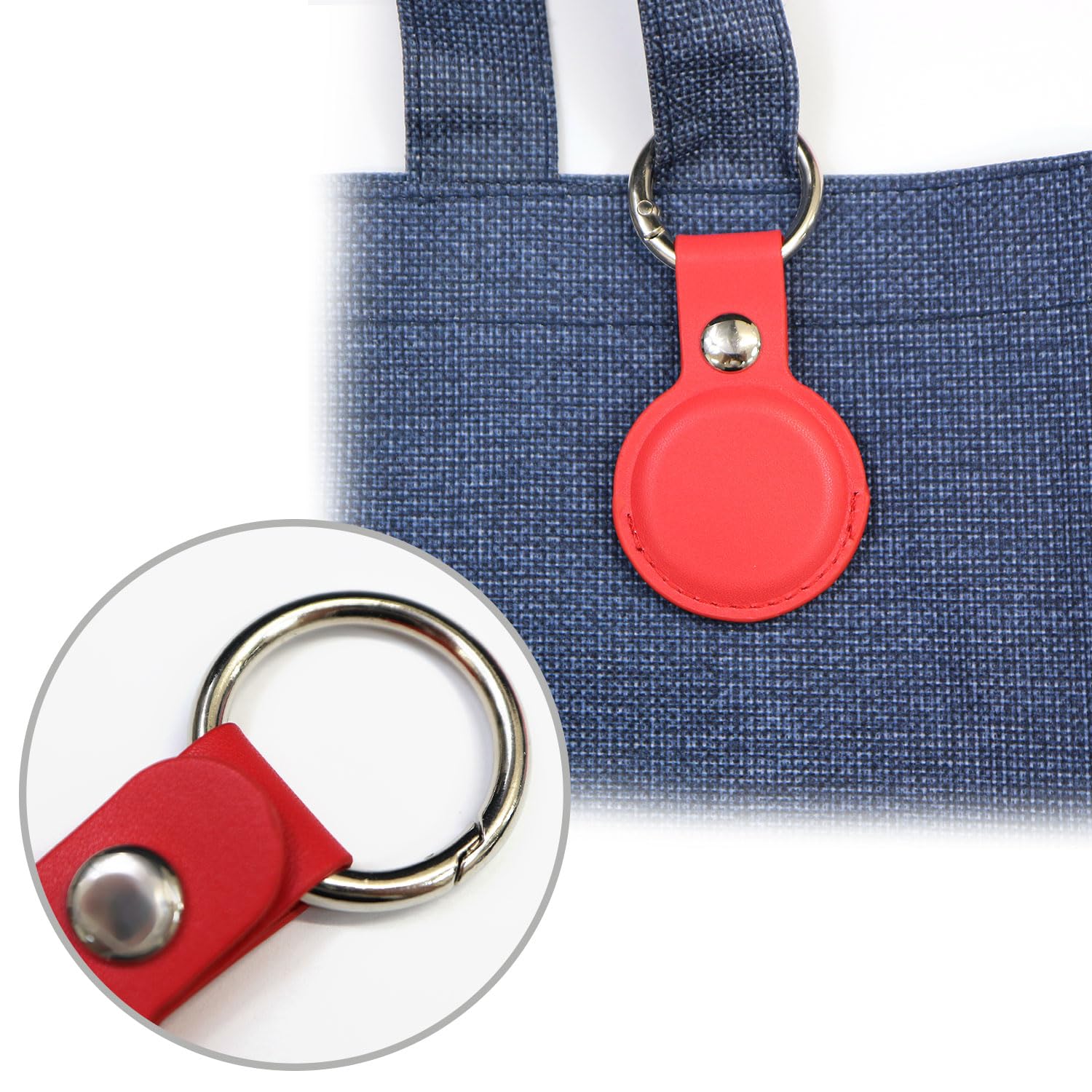 AirTagレザーキーリング〈レッド〉 Amazon.co.jp: Apple AirTagレザーキーリング - (PRODUCT)RED