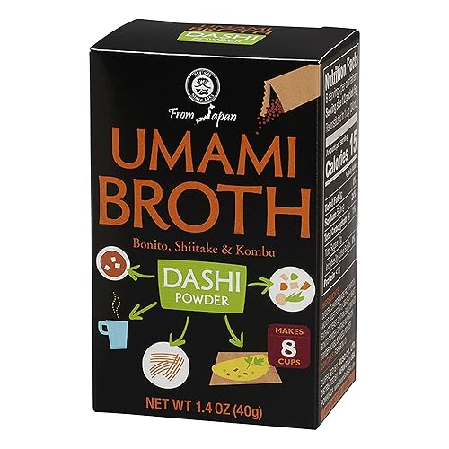 Vista 10 de Muso From Japan Umami Caldo Dashi en polvo, vegano, 1.4 onzas (paquete de 1)