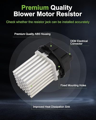 Miniatura 3 de SCITOO Resistencia Reguladora del Motor del Ventilador del Sistema HVAC para Calentador de Aire Acondicionado para 2010-15 para Mercedes-Benz