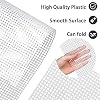10 PCS Plastic Mesh Sheet, Plastic Mesh Canvas 20 x 30cm White Buckram Canvas Sheets for Bag Making DIY Embroidery Crafting Knit