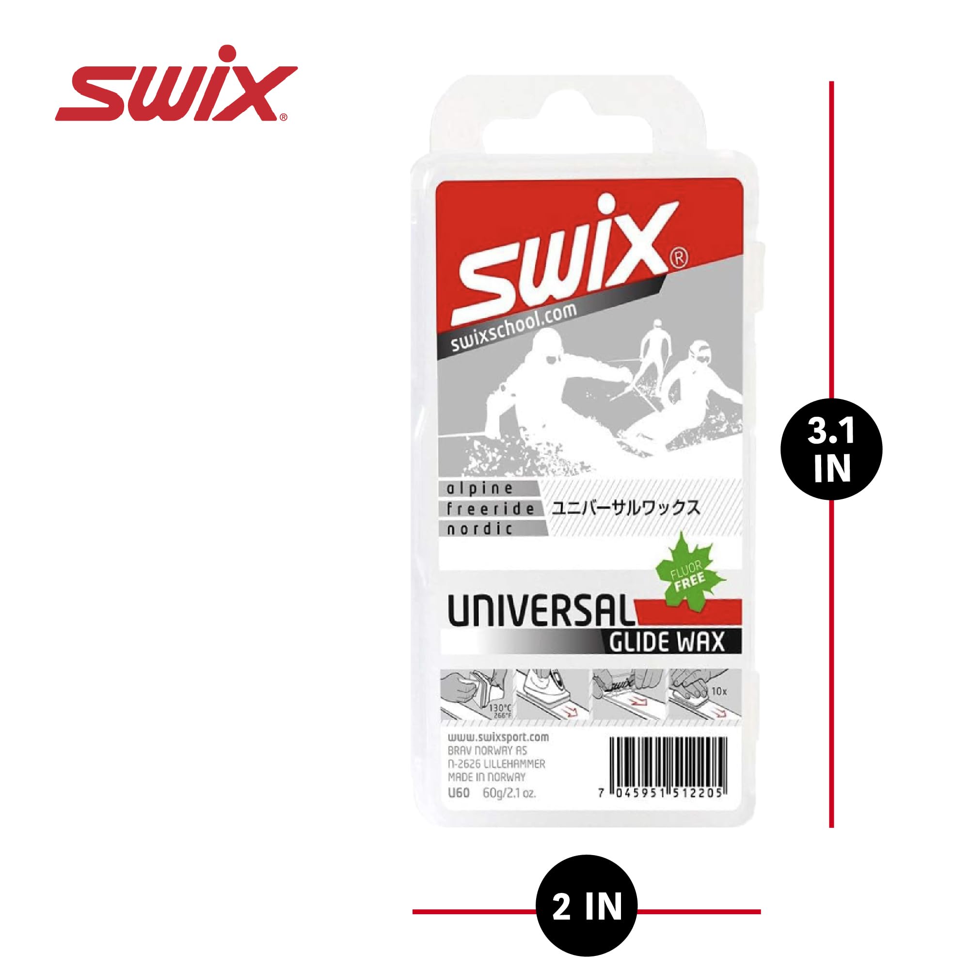 Swix HF6BW HF7BW グライドワックスセット Swix HF6BW HF7BW グライドワックスセット Amazon.com : Swix U60
