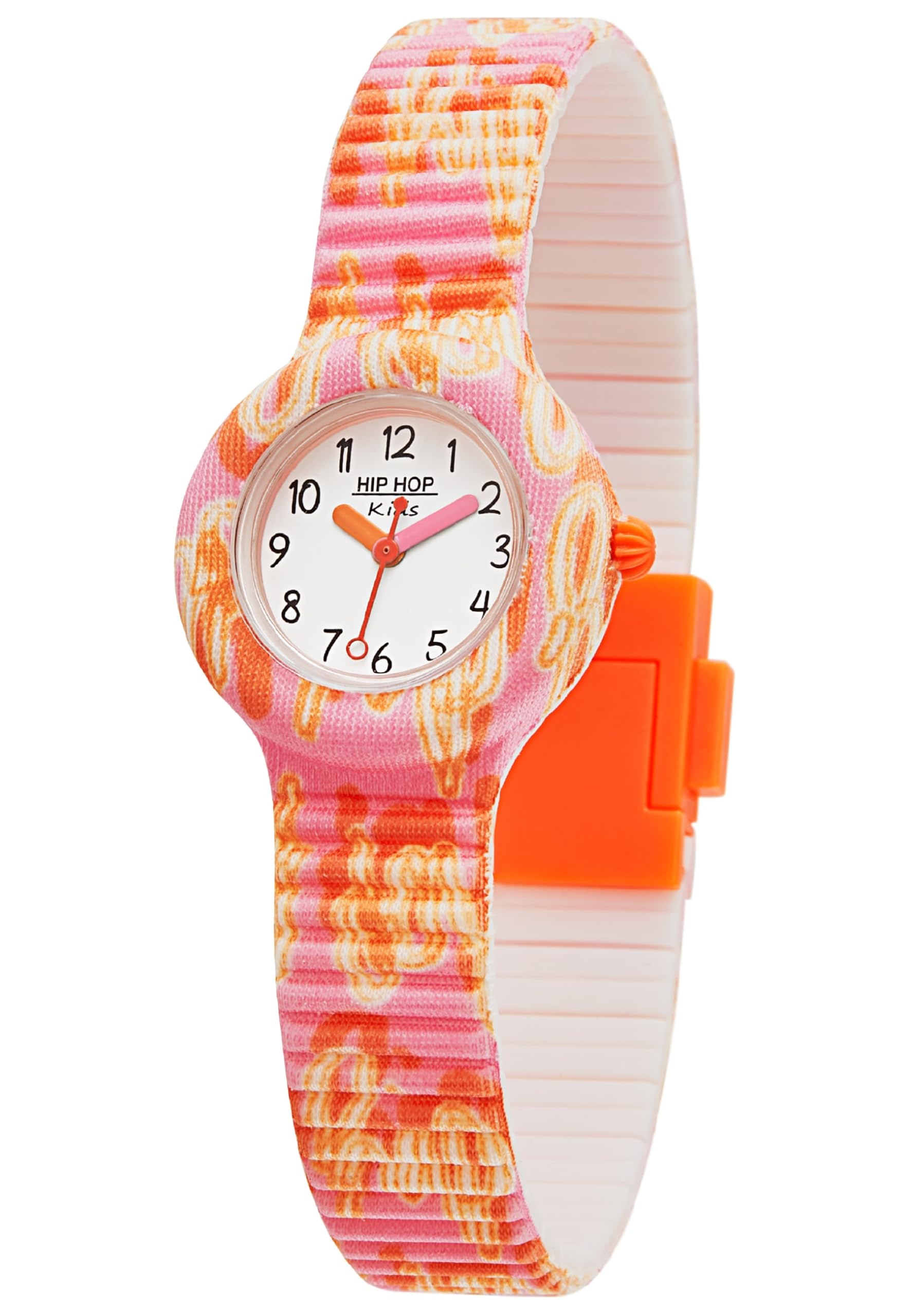 Hip Hop Kids Fun HWU1154 - Reloj de Pulsera Infantil (Silicona, 28 mm, Resistencia al Agua: 5 Bares)