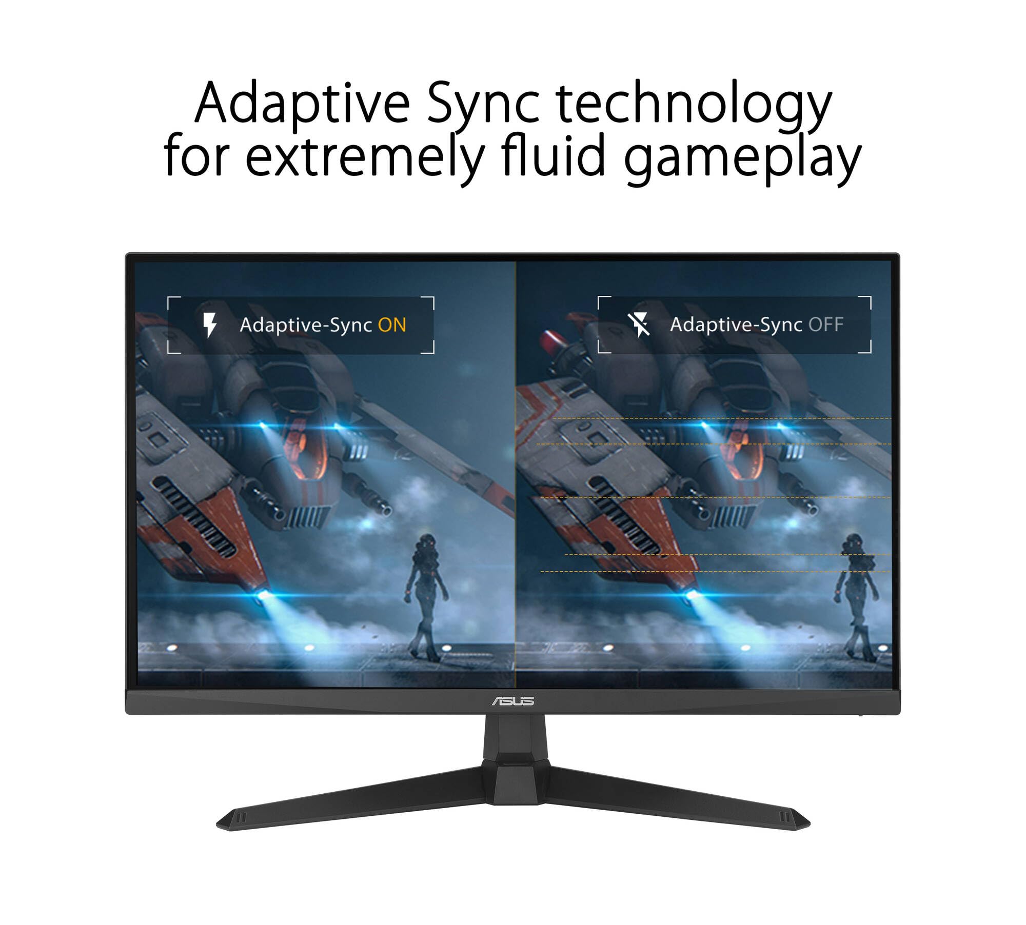 ASUS TUF Gaming Monitor IPS FHD de 27 pulgadas con tiempo de respuesta de 1 ms, frecuencia de actualización de 180 Hz, antideslumbramiento, sin parpadeo, montaje VESA (100 mm), Displayport, HDMI y