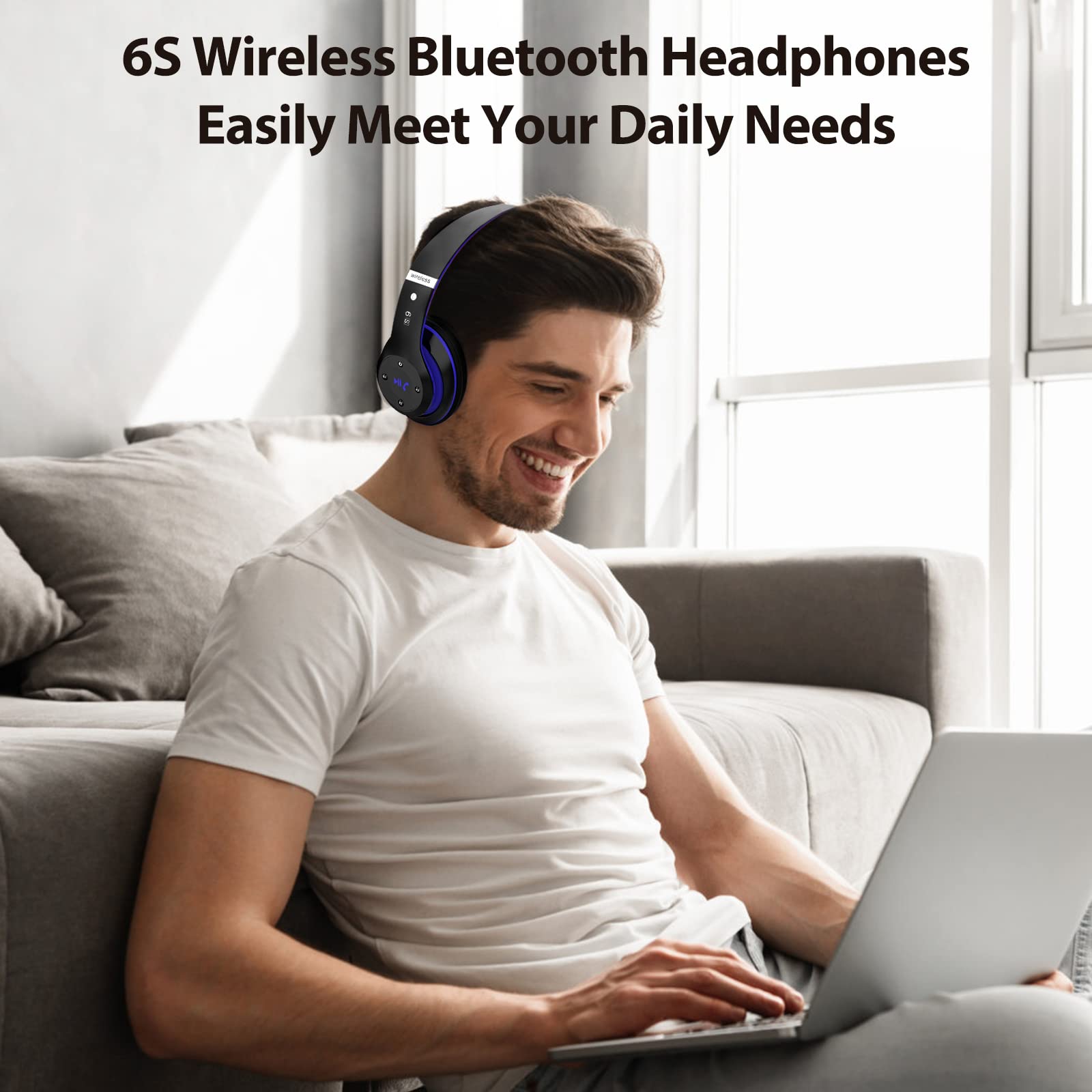 Amazon.com: 6S Wireless Headphones Over 