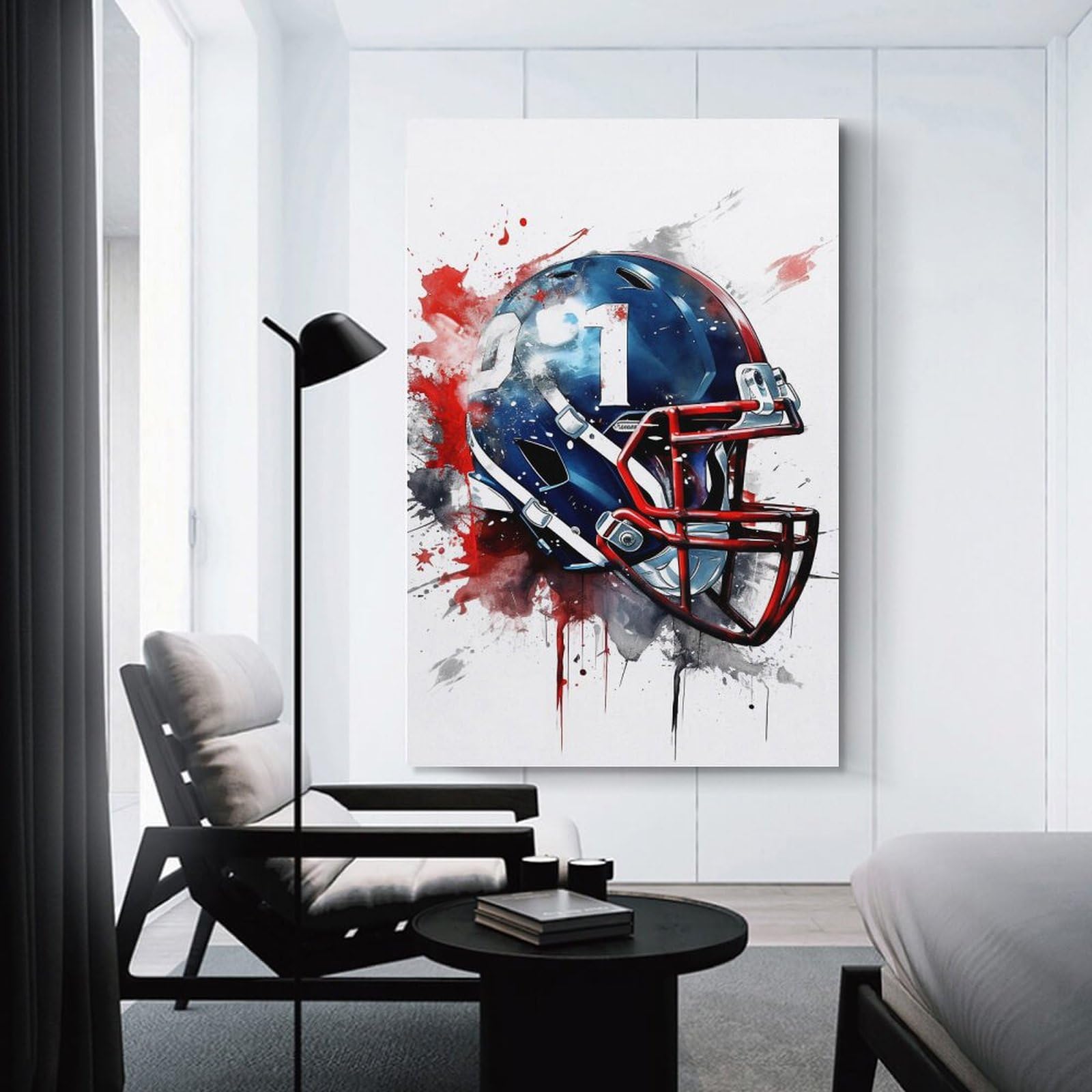custom football helmet wall art Craftnamesign Custom Ball Football Metal Wall Art Led Light, Personalized  Football Helmet Name Sign
