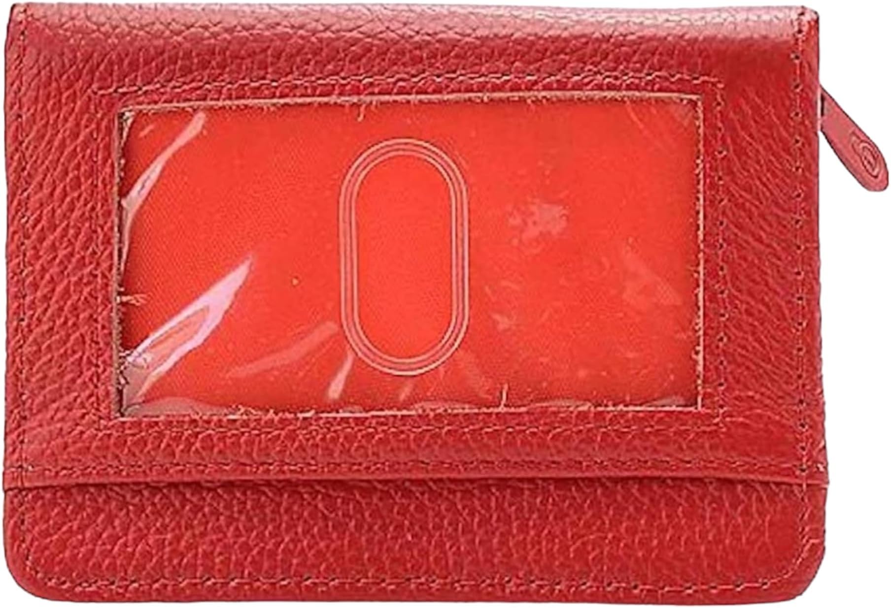 Ultra Slim Compact Fits In Pockets Purses 18 sleeves RFID Blocking Wallet for Men Women (Red)