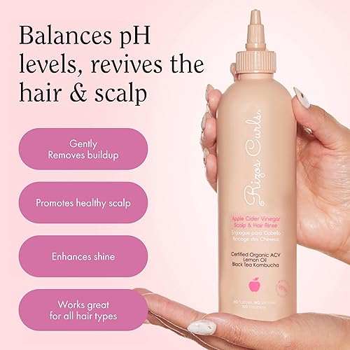 Miniatura 5 de Rizos Curls Vinagre de sidra de manzana para el cuero cabelludo y el cabello