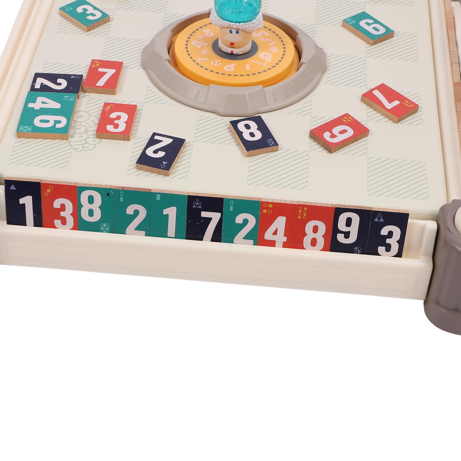 Jeu de société Cube, Jeu de Rami Portable pour S'amuser en Famille à la Maison, Taille de Voyage 17,72 X 17,72 X 3,15 Pouces