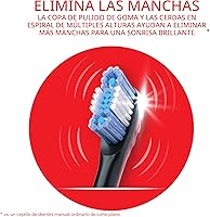 Vista 3 de Colgate Optic White Pro-Series Cepillo de dientes blanqueador a batería con temporizador, suave, negro