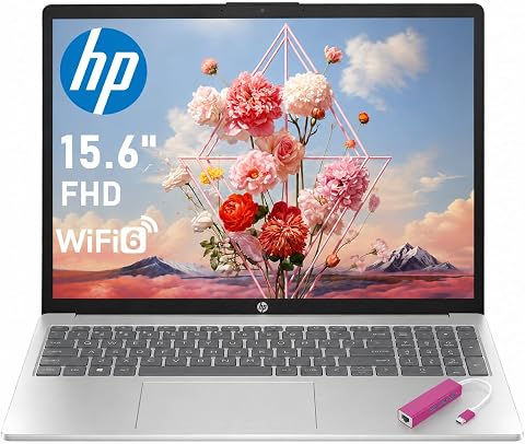 HP Ultrabook Laptop, 15.6" FHD, 16GB RAM, 512GB SSD, Windows 11 Home, Portabl...