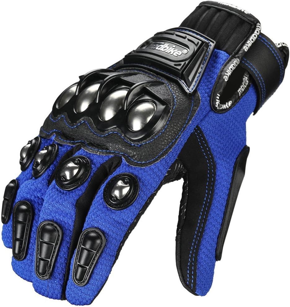 ILM Alloy Steel Touchscreen Bicycle Motorcycle Motorbike Powersports Racing Glove