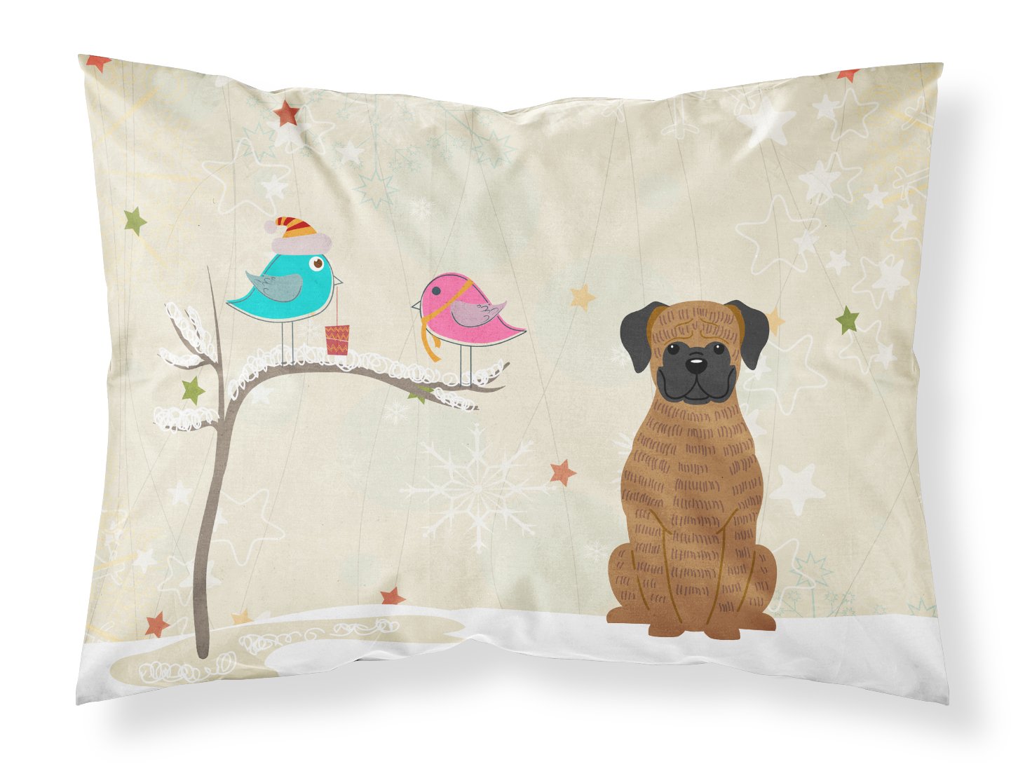 Taie d'oreiller Boxer bringé Caroline's Treasures Bb2589pillowcase standard