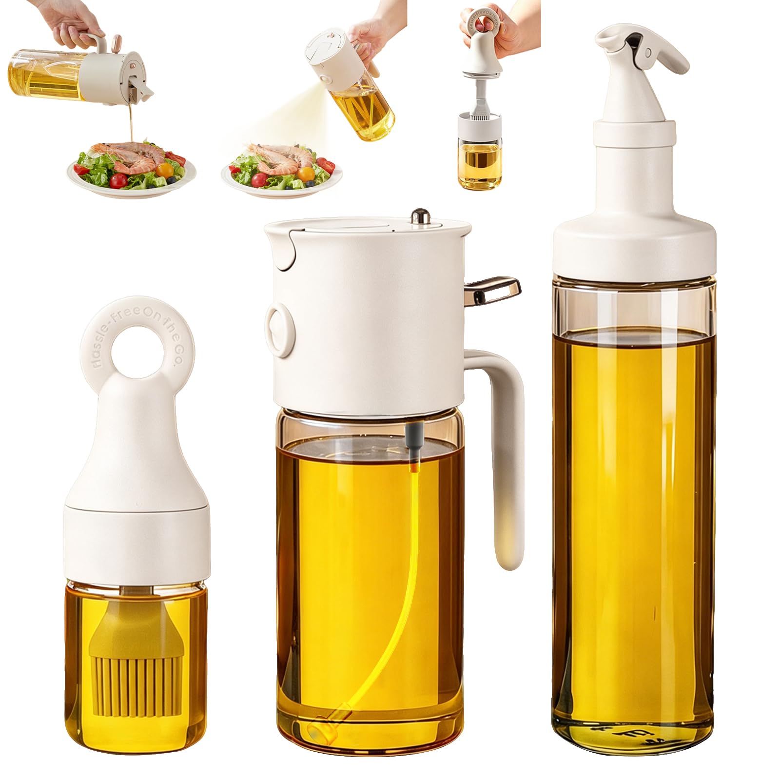QQC 3-in-1 Oil Sprayer Bottle