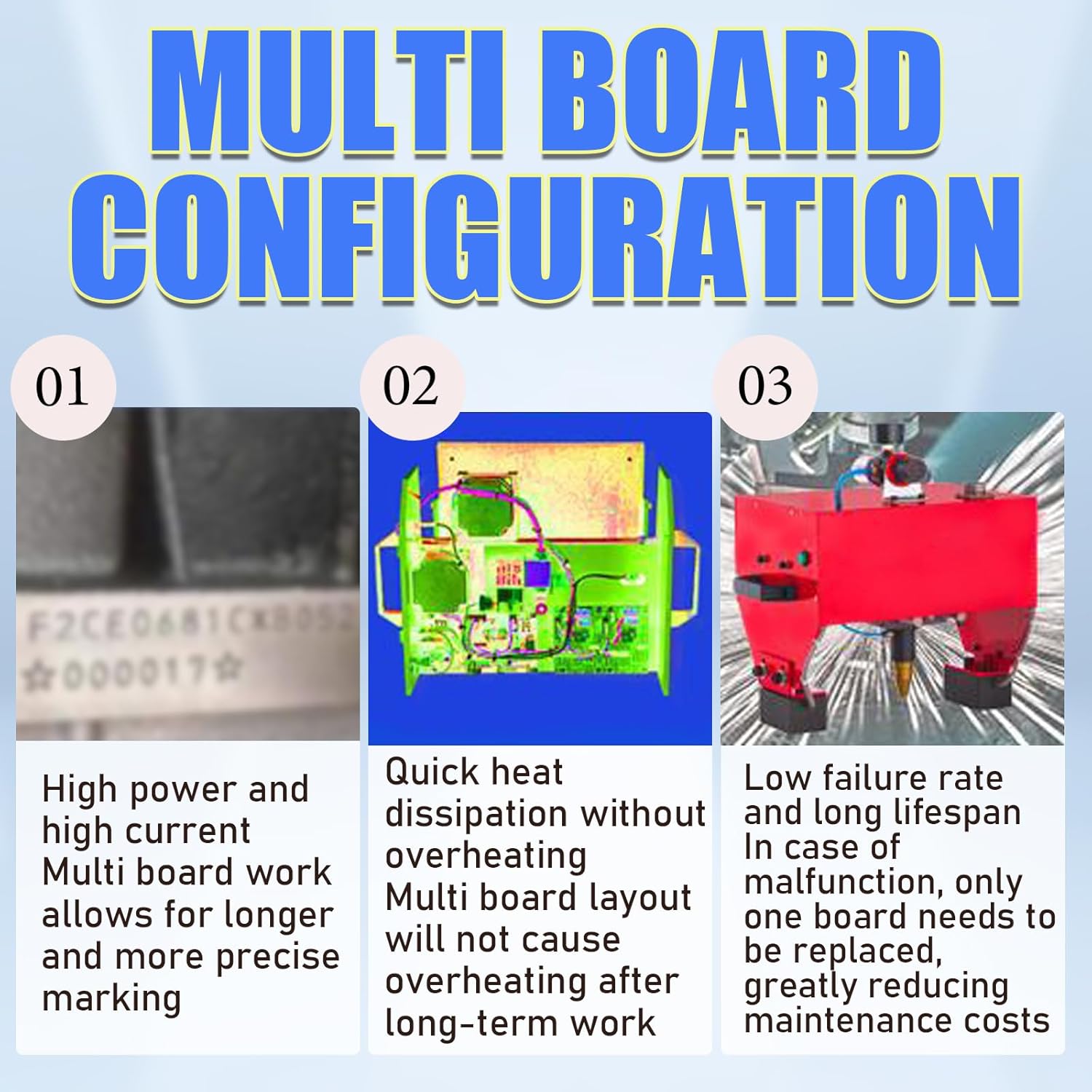 Metal Marking Machine, Engraving Machine for Steel Signs - Digital Control. Ideal for VIN Code, Frame Chassis Number Marking. Marking Depth 0.01-1mm. (Pneumatic touch screen type)