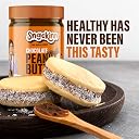Snackinn Chocolate Peanut Butter Crunchy | 250g Jar | Protein Rich Nut Butter | Crunchy Chocolate Spread for Breakfast | No Cholesterol | Zero Trans Fat | Healthy Snack Option gallery image