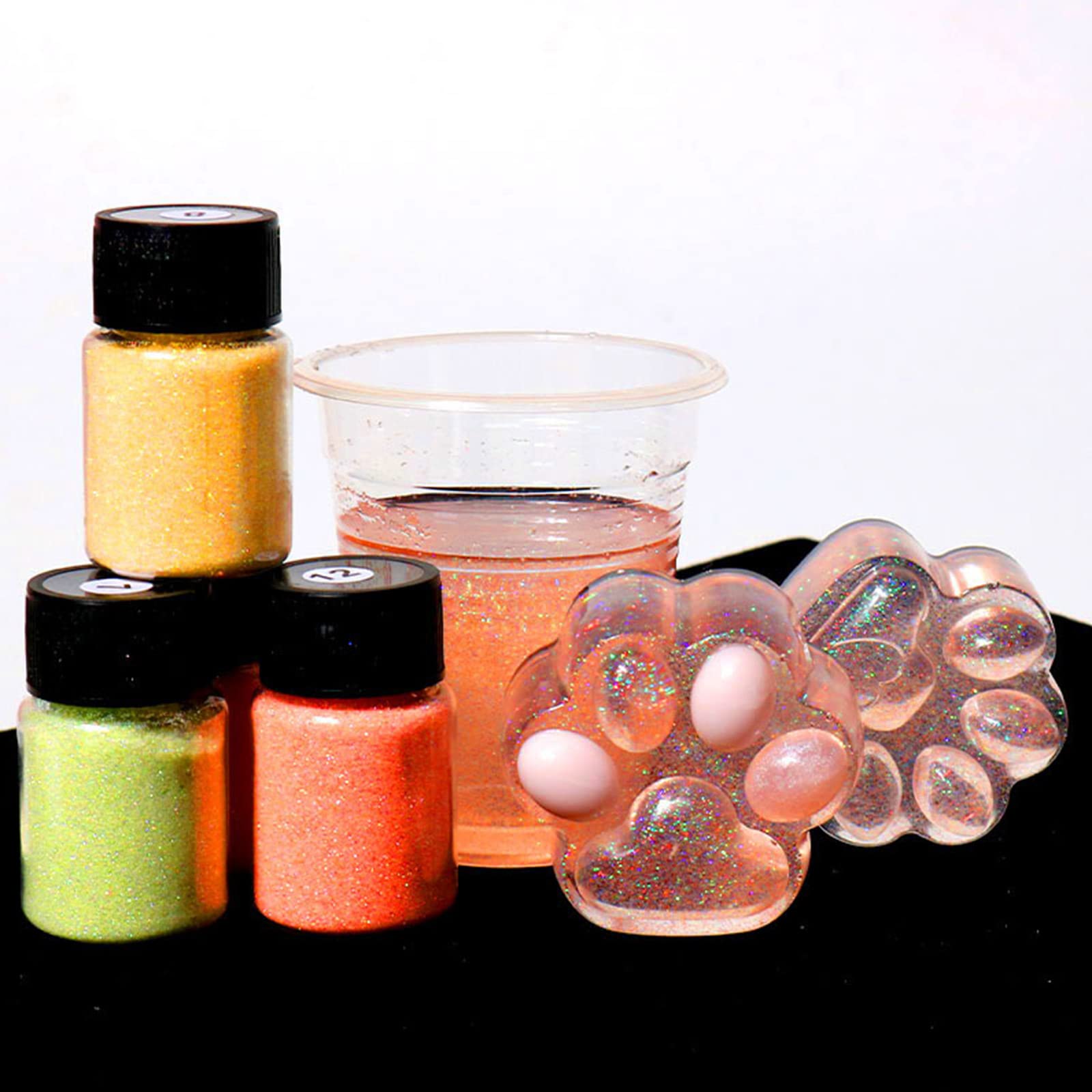 Pigment z żywicy proszkowej Naturalny proszek kosmetyczny nadaje się do farb epoksydowych/kąpieli / / mydła do robienia barwników
