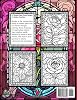 Bloom in Glass: A Floral Stained Glass Coloring Book. Simple Coloring Pages of 60+ intricately Designed Stained Glass Window Motifs, Inspired By The ... Designs Book will Captivate your Senses #1
