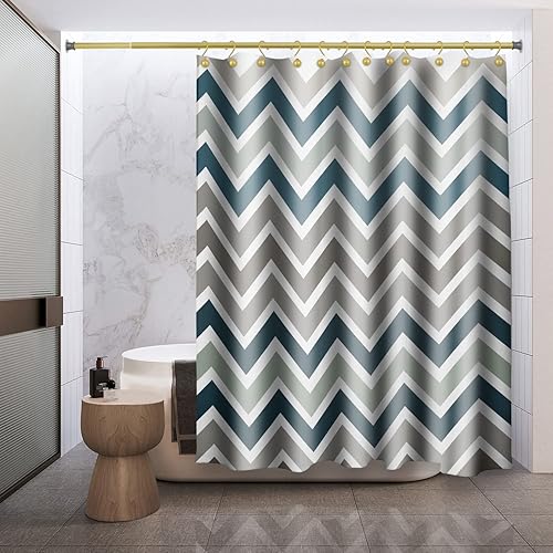 Miniatura 7 de TOPROD Ganchos para cortina de ducha, ganchos clásicos decorativos resistentes para bolas de ducha a prueba de óxido, ganchos para anillos de ducha