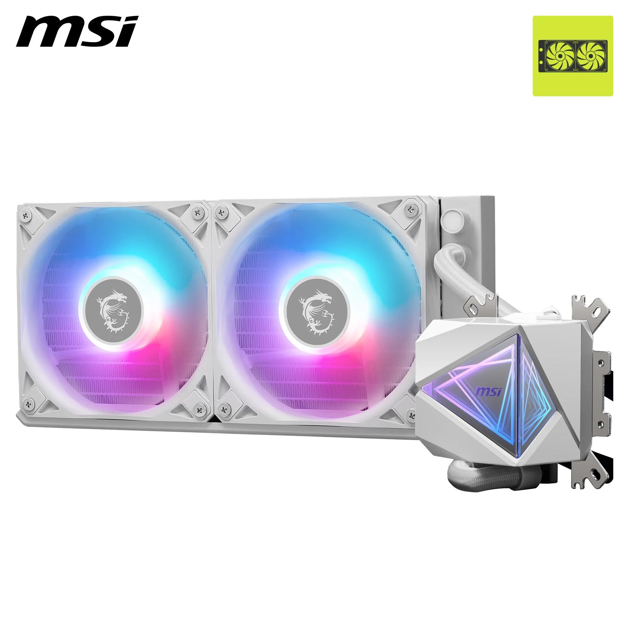 MSI MAG CORELIQUID E240 ホワイト MAG CORELIQUID E240 / WHITE