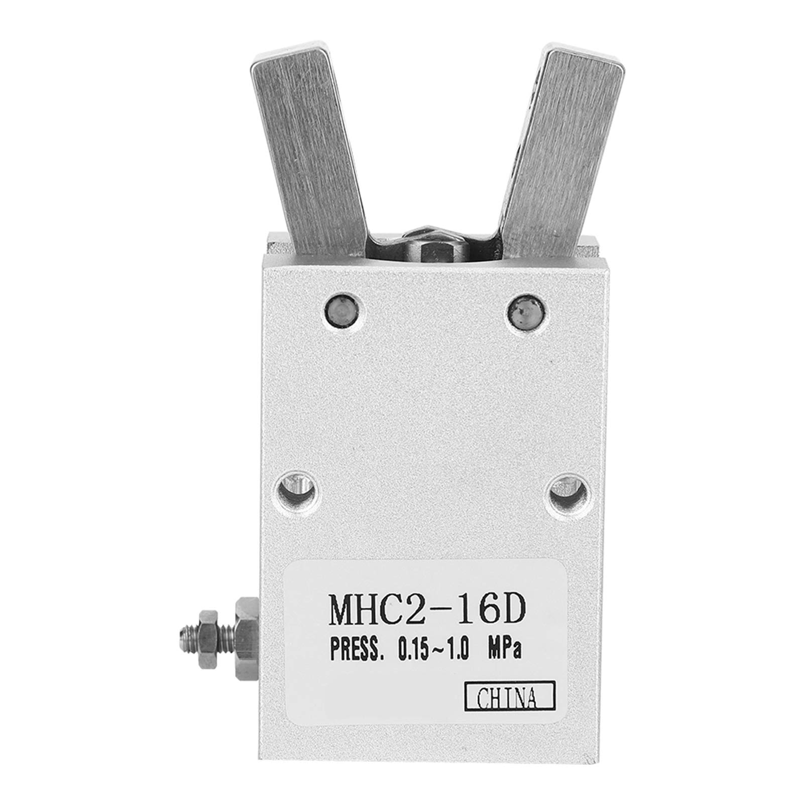Yctze Cylindre Pneumatique de Doigt de Pince d'air de Style Parallèle de MHC2-10D/16D-conçu avec Précision, Double/simple Effet (MHC2-16D)