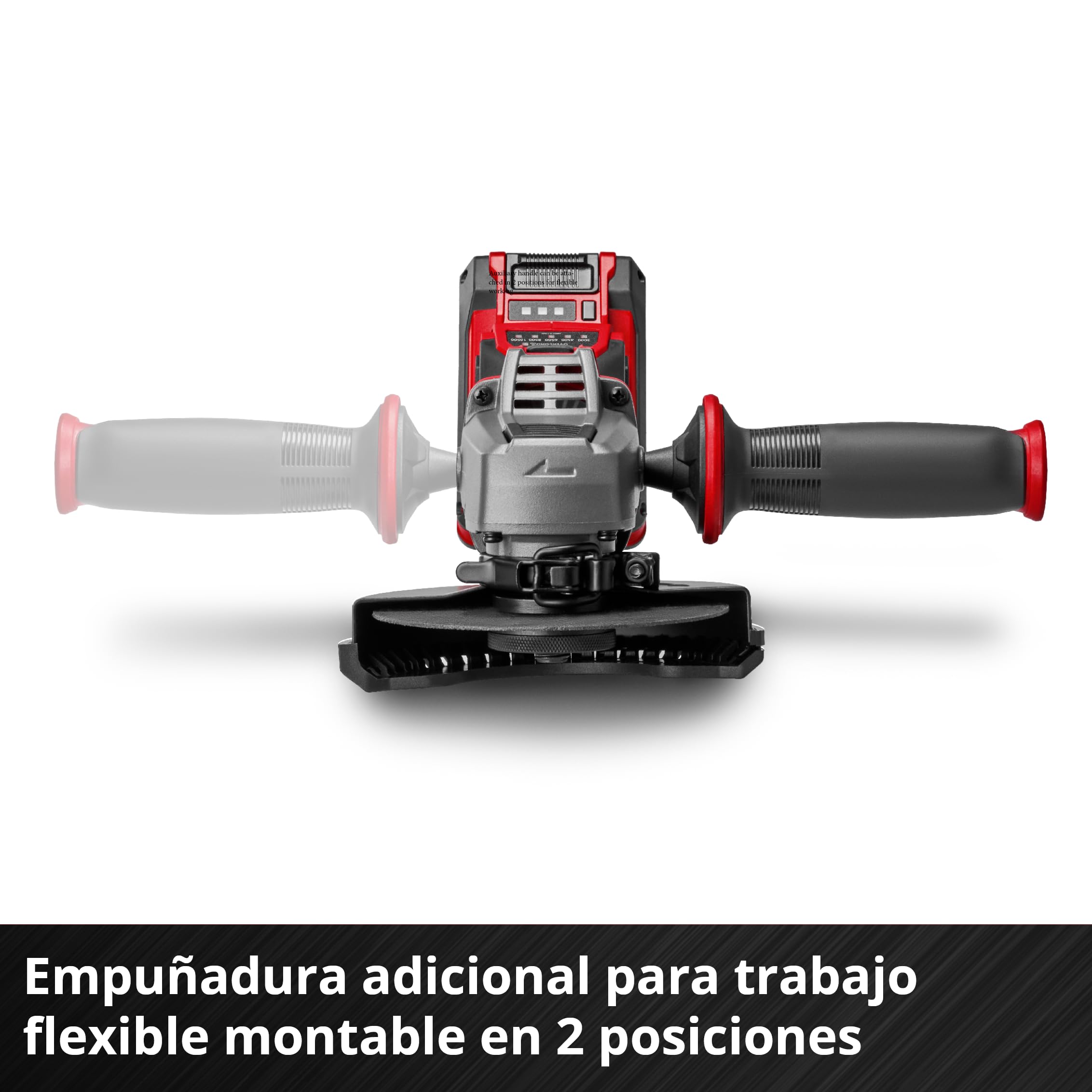Einhell Professional Amoladora angular con batería TP-AG 18/125 CE Q Li-Solo Power X-Change (18 V, 900 W, Ø 125mm, 33 mm de profundidad de corte, sin escobillas, sin disco de corte ni batería)