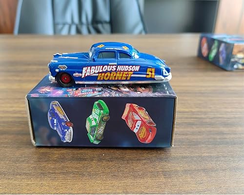 Miniatura 24 de Coches de juguete de carreras de fundición a presión, material de aleación de seguridad para niños, caja de color de belleza para cumpleaños de tu