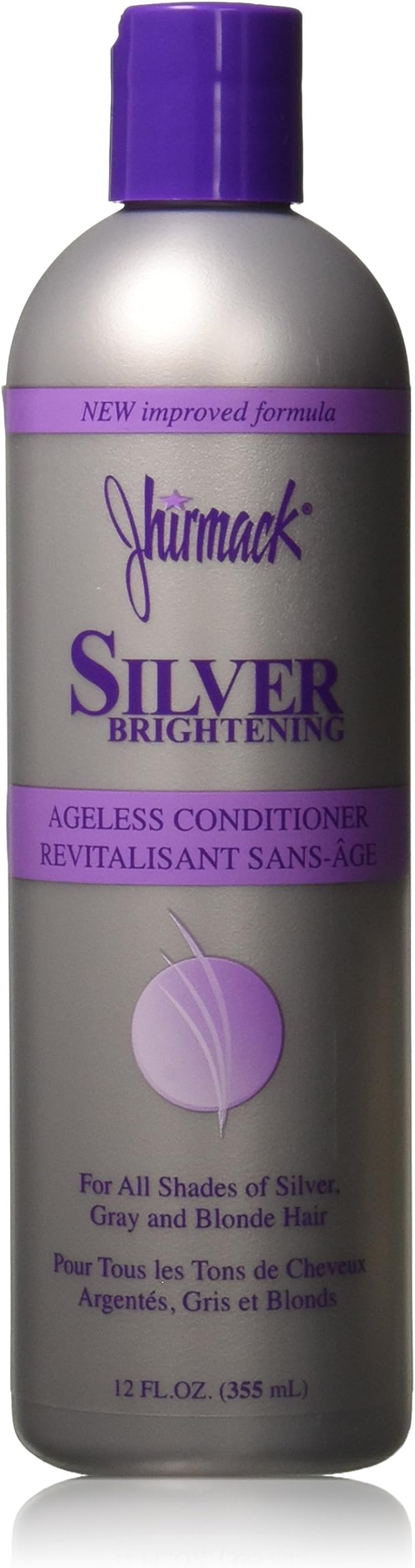 Hask Jhirmack Conditioner Silver Plus Ageless, 12 Ounce
