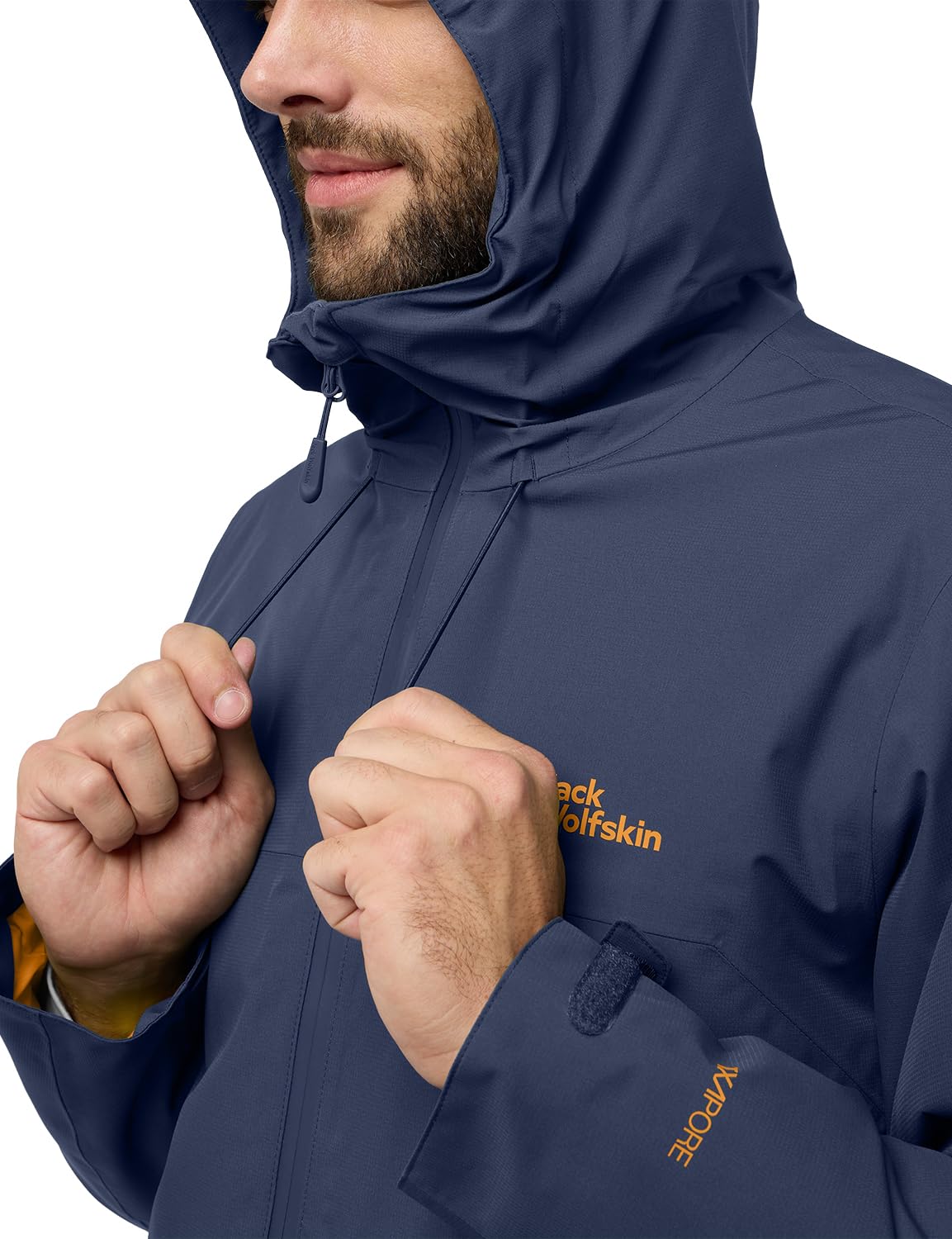 Jack Wolfskin Herren Wisper isoliert wasserdichte atmungsaktive Jacke