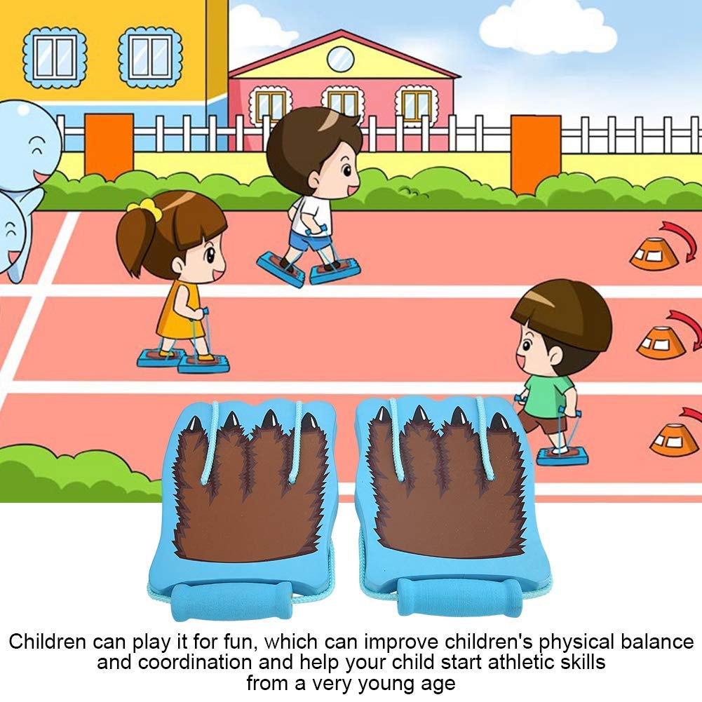 VGBEY ¡Salí! Zancos - Kid Zancos 2 par Copas para Caminar para niños - Kids Stepper Toy - Zancos de Salto Juguete de Entrenamiento de Equilibrio Diversión al Aire Juego Deportivo para Jardín