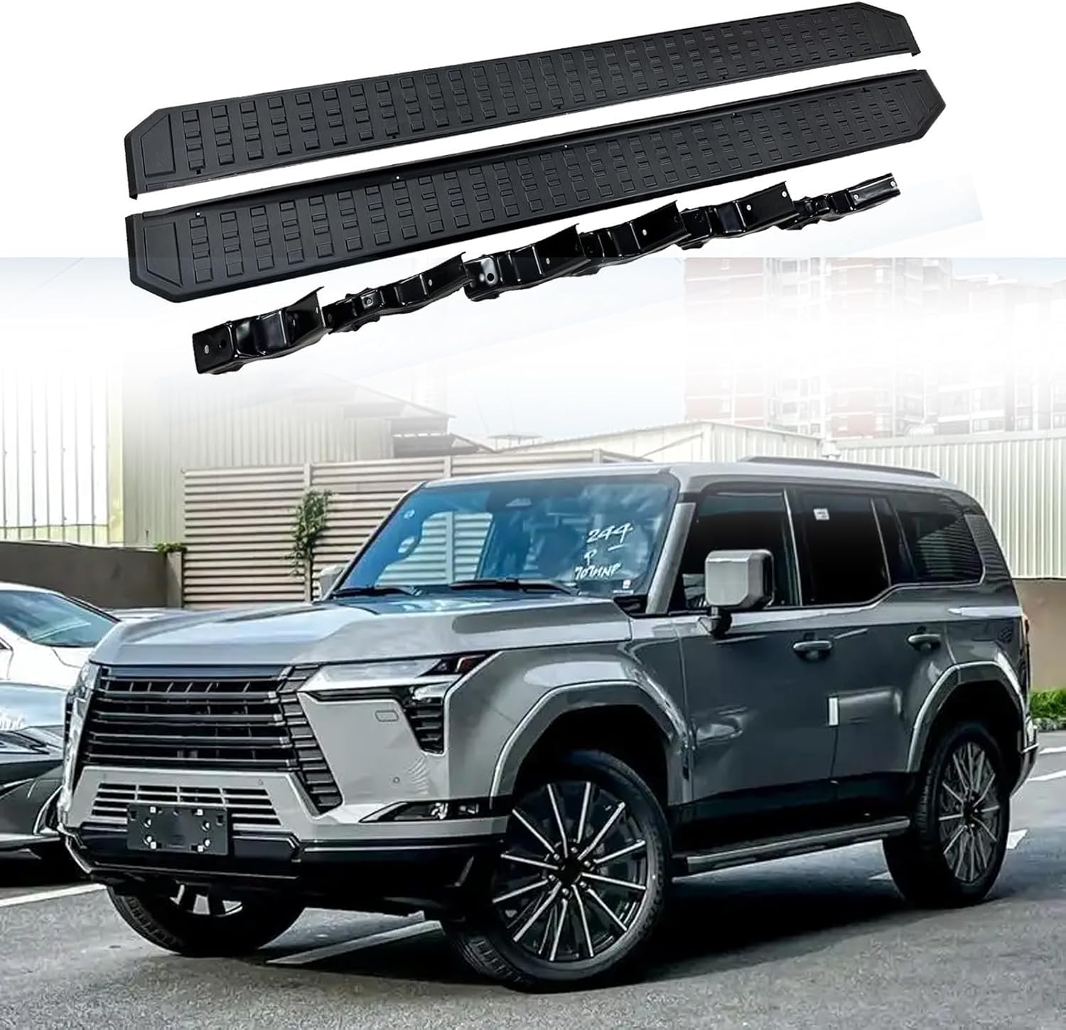 Running Boards Side Steps Nerf Bars Fits for Lexus GX550 GX 550 2024 2025 2026