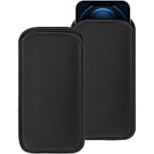 2 Pack Neoprene Cell Phone Sleeve Pouch for Apple iPhone 14 Pro Max Galaxy S23 Ultra S23+ S22+ A54 A53 A23 A14 A13 A03s Moto G Power OnePlus 11 10 Pro Pixel 7 6 Pro L