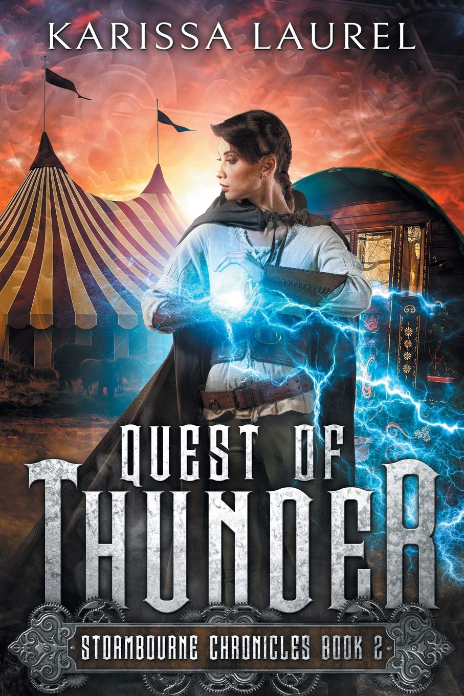 Quest of Thunder: A Young Adult Steampunk Fantasy (2) (Stormbourne Chronicles)