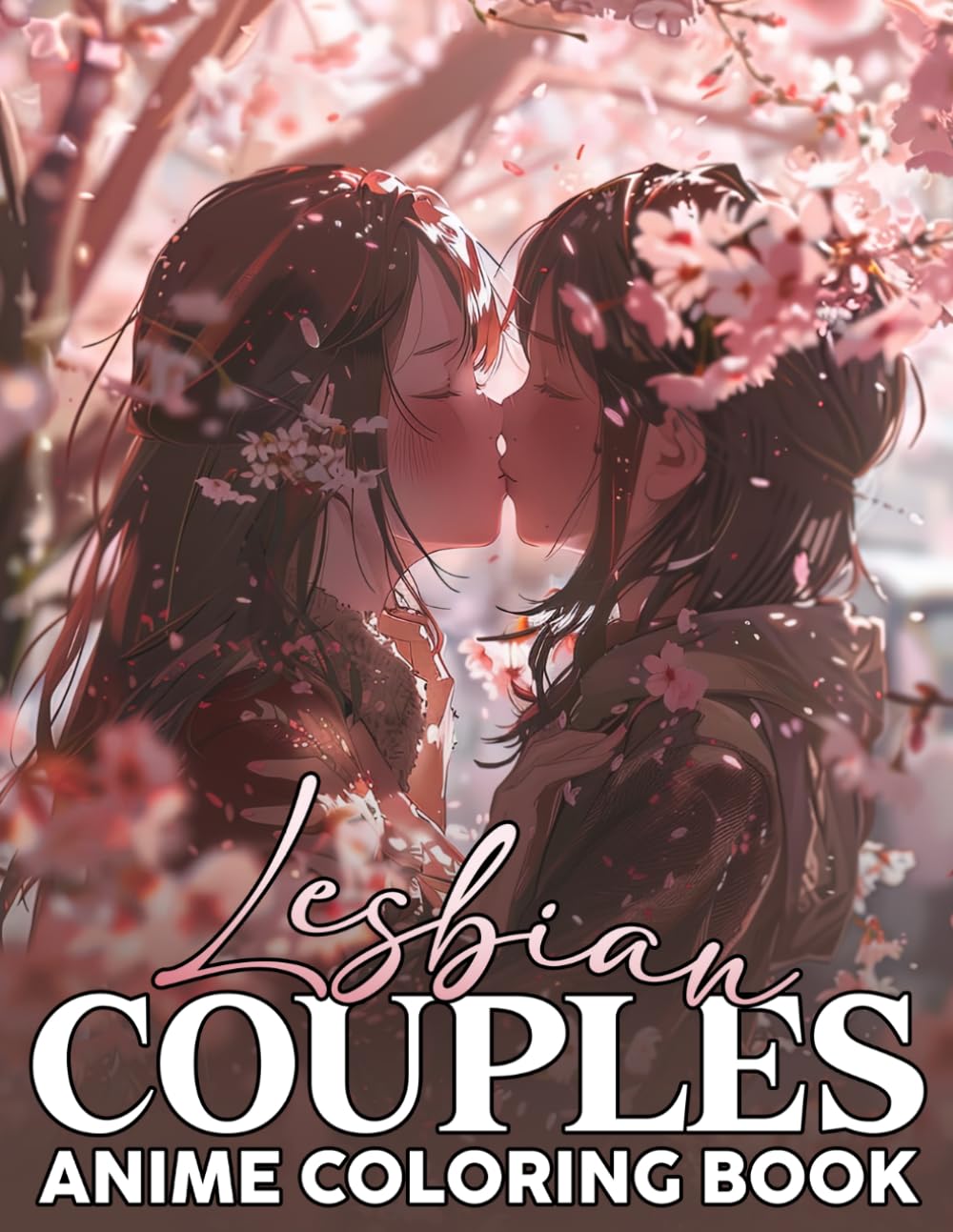 Anime Lesbian Couples Coloring Book: Love and Pride Coloring Pages with Charming Couple Portraits, Inclusive Themes and Elegant Illustrations for Adults to Unwind and Enjoy