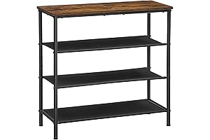 VASAGLE 9-Shelf Shoe Storage Rack for 30 Pairs of Shoes