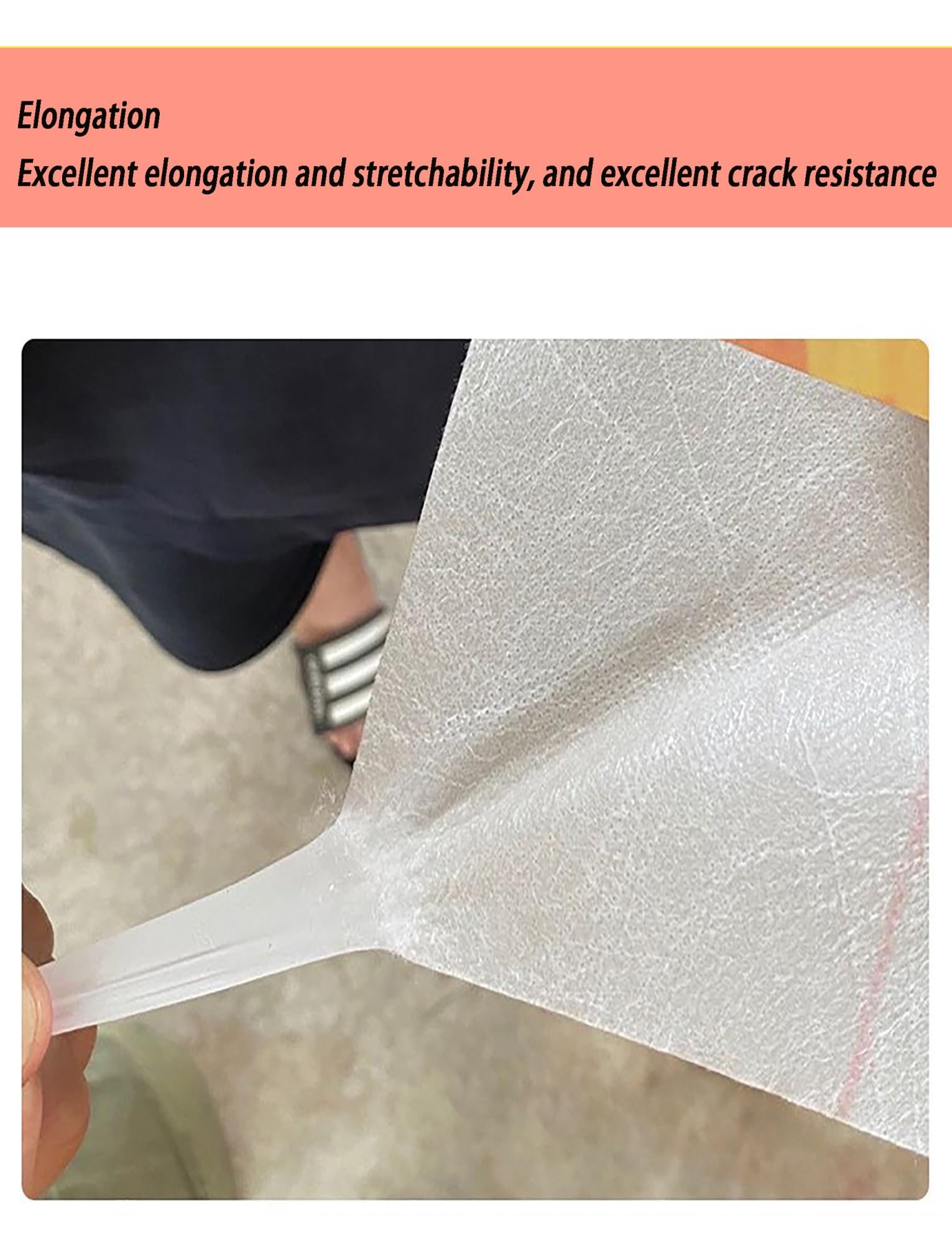 Membrana autoadhesiva impermeable para techo, baño, hormigón, cimientos y suelos, lámina selladora a prueba de fugas
