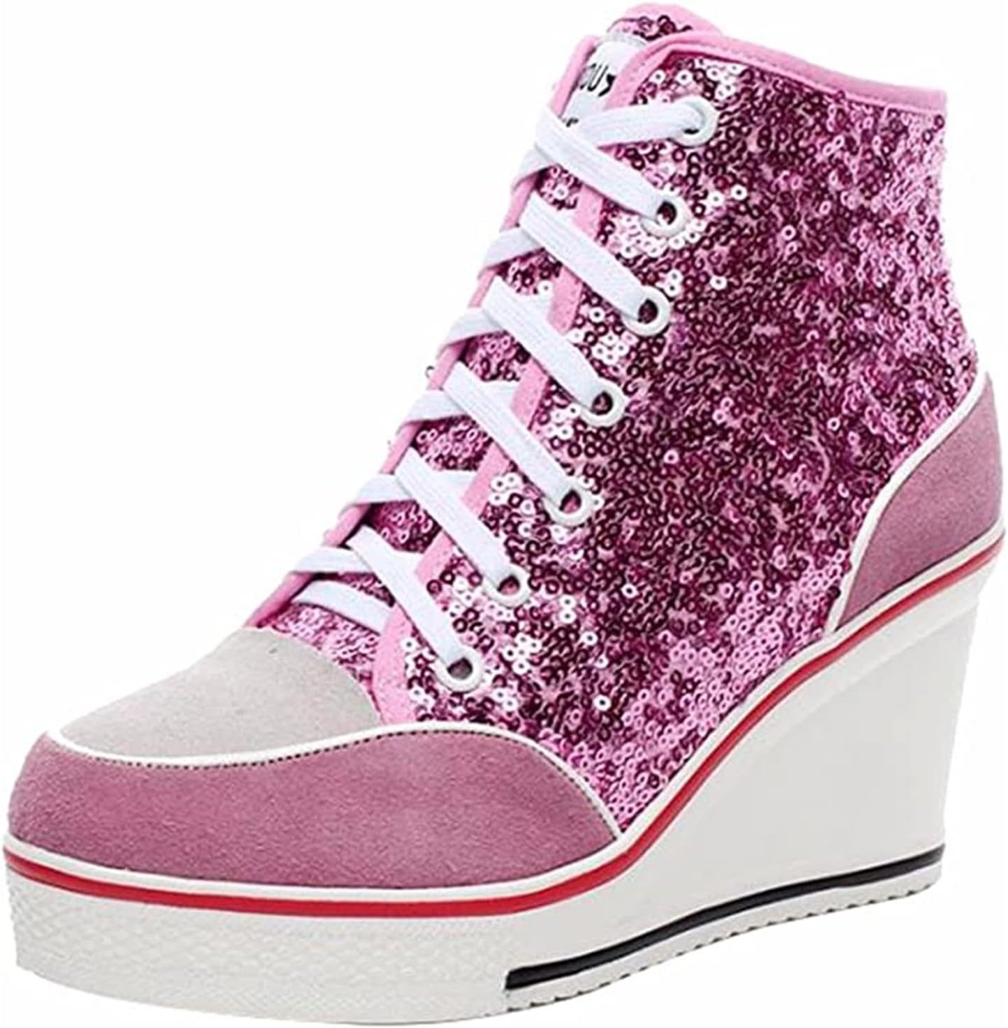 Womens Sneaker Shoes High Heel Fashionable Canvas Lithuania Ubuy