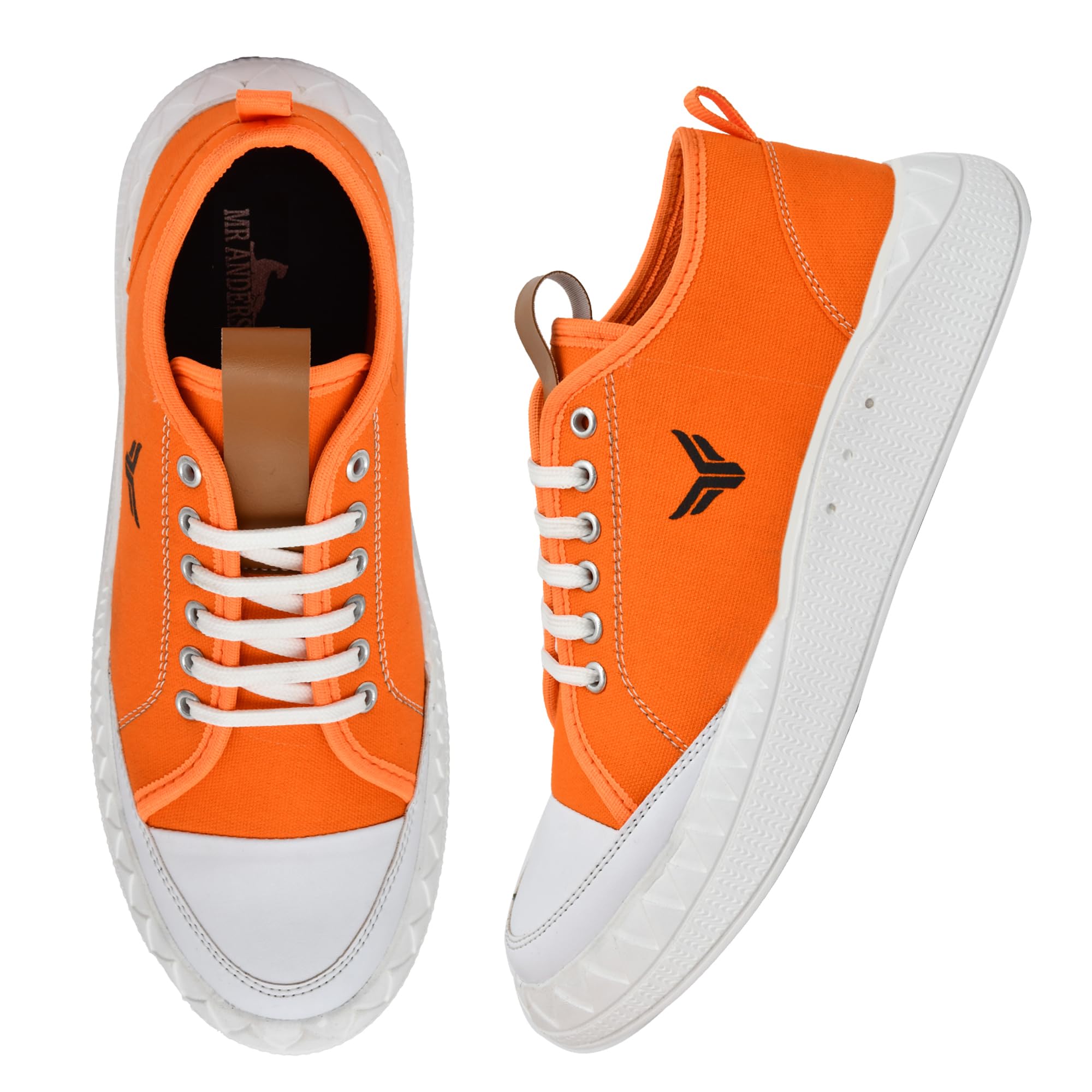 MR ANDERSONS Sneaker Shoes, Ultimate Style and Comfort Lightweight Cushioned Lace-up Shoes, Elevate Your Look with Premium Sneaker Shoes, Perfect for Casual Outfits (Orange, 10) (B0CMV2P7CQ) Amazon Price History, Amazon Price Tracker