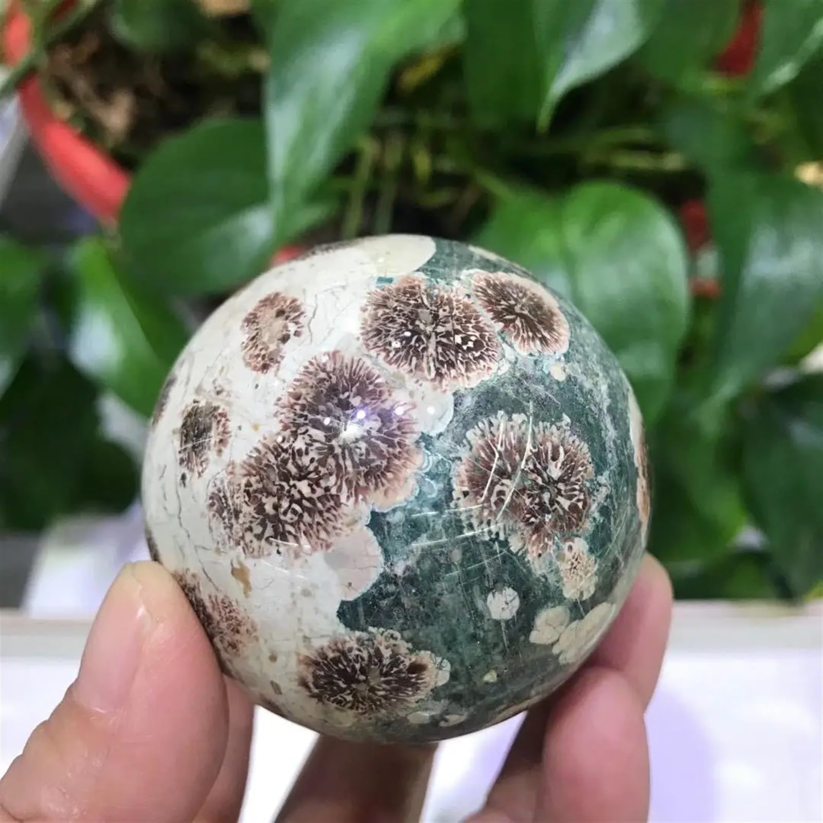 グリーン桜瑪瑙フリーフォームNo.1936 グリーン桜瑪瑙フリーフォームNo.1936