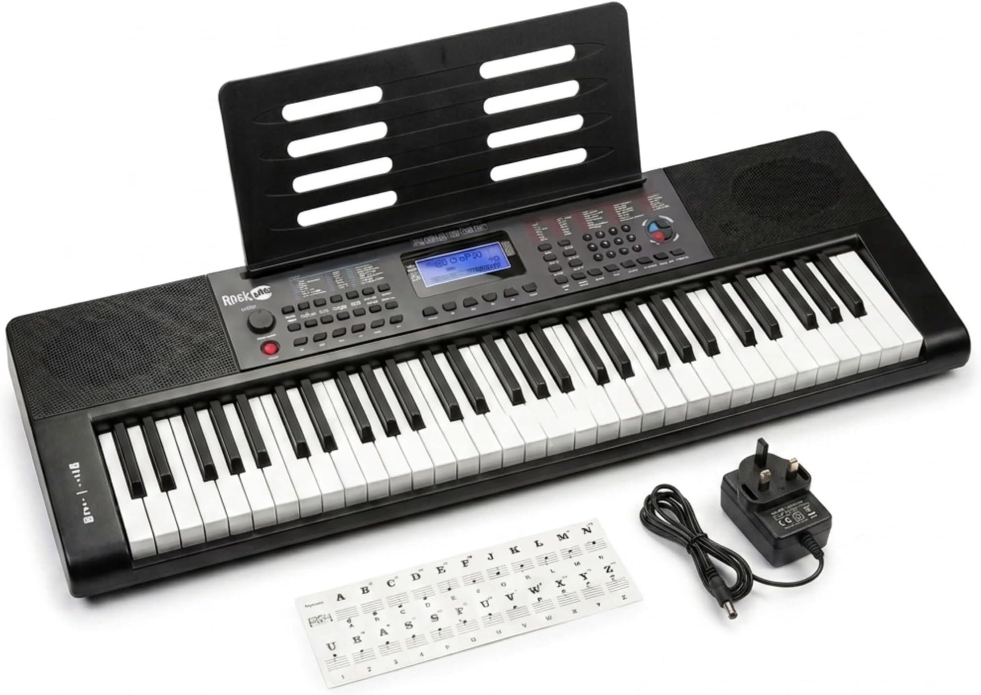 RockJam RJ461 61 Key Keyboard Piano with Pitch Bend for Beginners