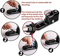 Vista 2 de Máquina de prerollo eléctrica mejorada, máquina de enrollar cigarrillos, cargador automático de conos, máquina de llenado de conos preenrollados