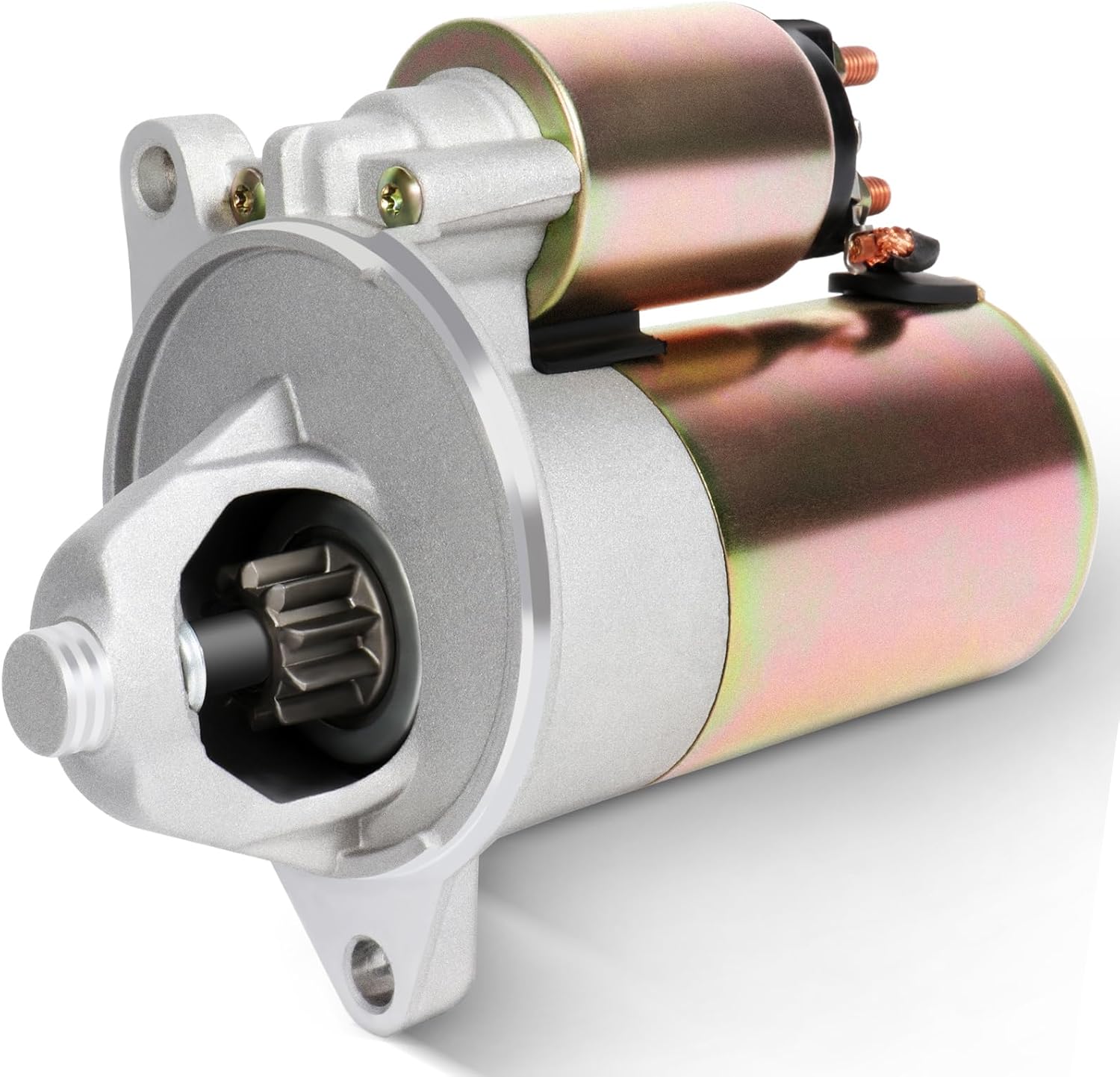 New Starter Compatible for Mercury for Cougar 5.0L 1991-1993 for Mercury for Grand Marquis 5.0L 1990-1991, 1.4kW/12 Volt Starter Motor Replace SFD0001 2-1806-FD