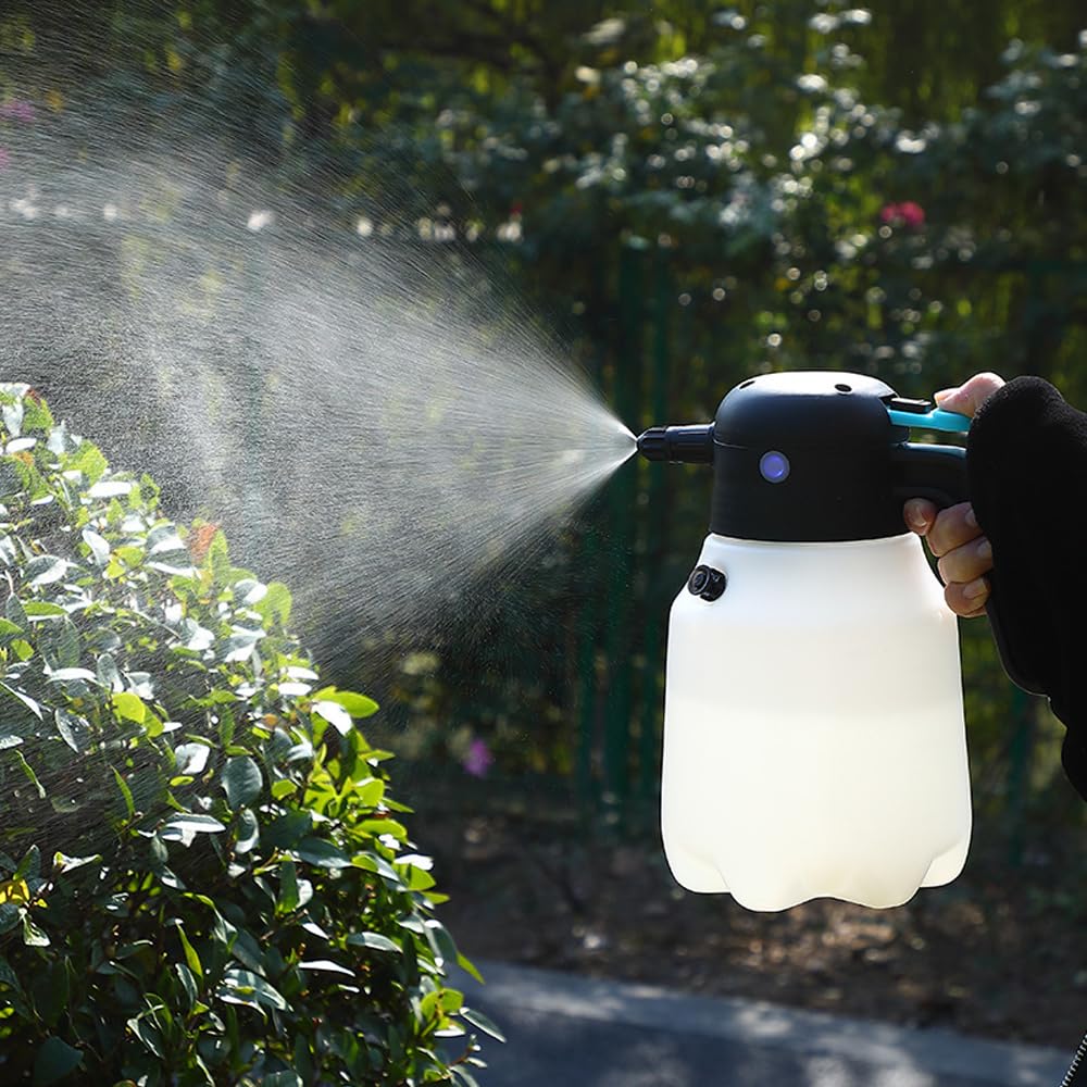 Mulcort Handheld Pump Watering Sprayer 1.8L Electric Car Cleaning Bottle Practical Car Washing Foam Bottle Multifunctional Gardening Watering Agricultural Irrigation Device Flowers Spraying Machine - Image 3